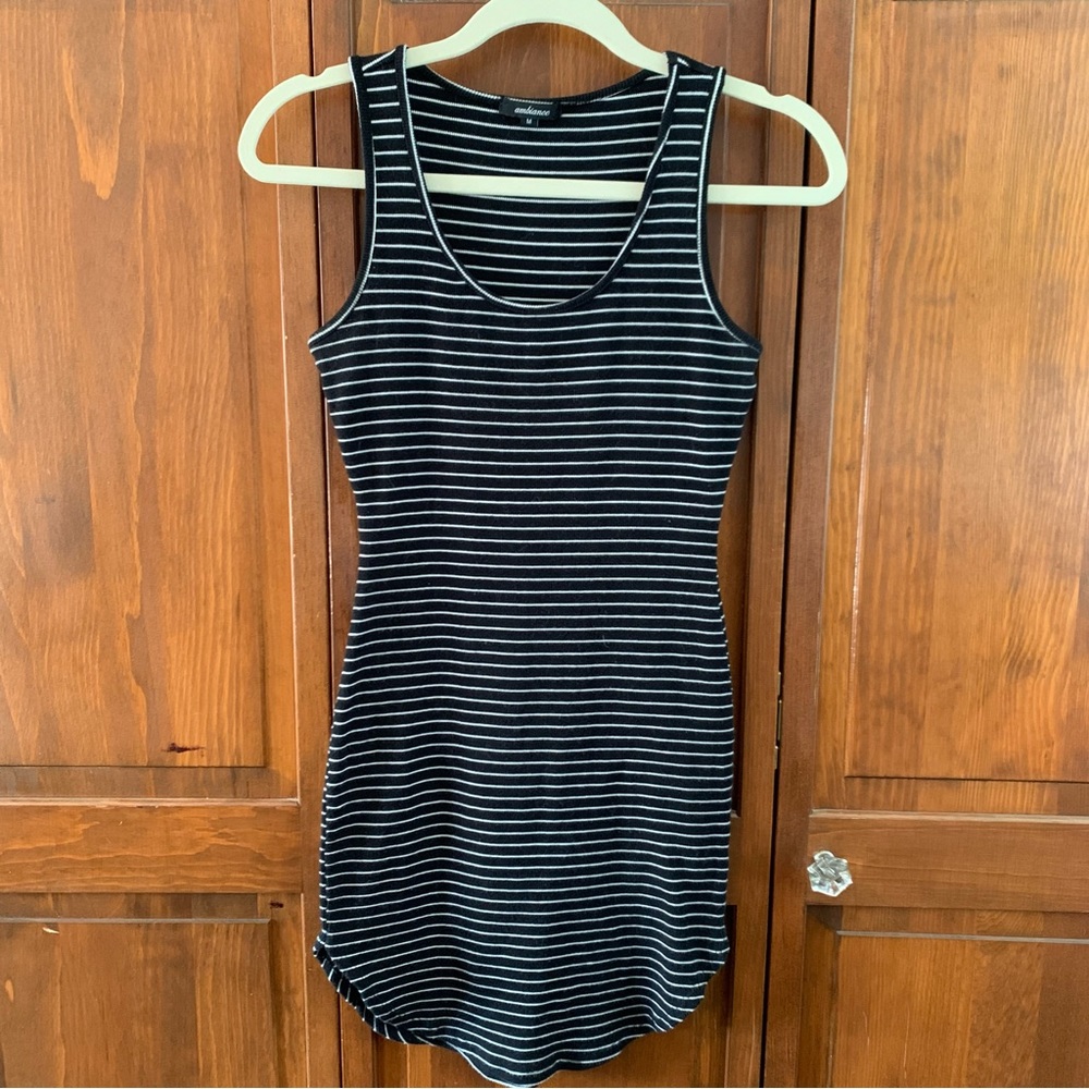 Striped Mini Tank Dress
